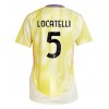 Juventus Manuel Locatelli #5 Auswärtstrikot 2024-25 Kurzarm